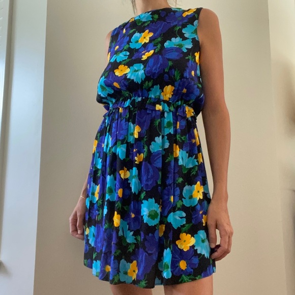 ZARA Basic - Floral Dress - size S - Picture 1 of 7